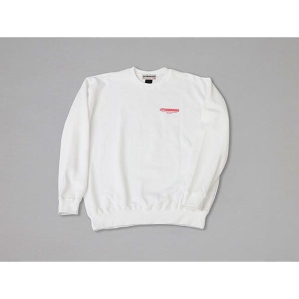 正規品／YOSHIMURA カジュアルウェア スウェットシャツ（白） サイズ：M ヨシムラ バイク