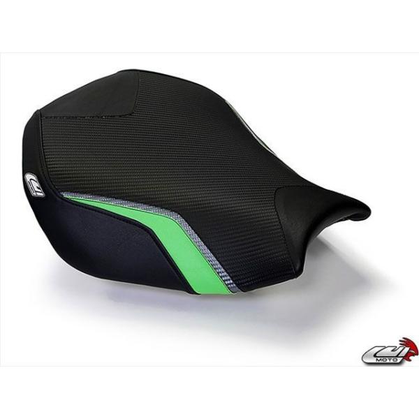 LUI MOTO ZX-10R シート関連パーツ フロント シートカバー Team Kawasaki...