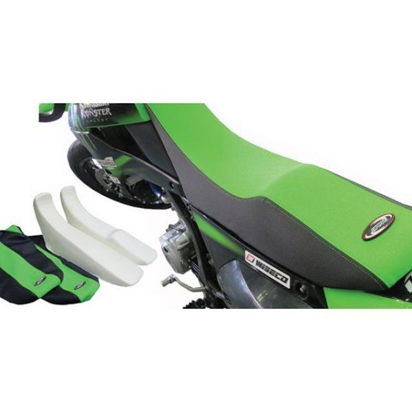 SPIRAL KLX250/D-TRACKER-X シート関連パーツ フォーム＆カバーセット ステッ...