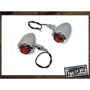 AUTHENTIC MARKET ガイドタイプ ウィンカーセット クローム ホワイト