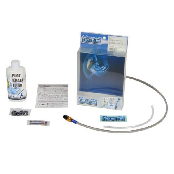 SWAGE-LINE YZ250FX ブレーキホース・ケーブル類 フロントホースキット ホースエンド...