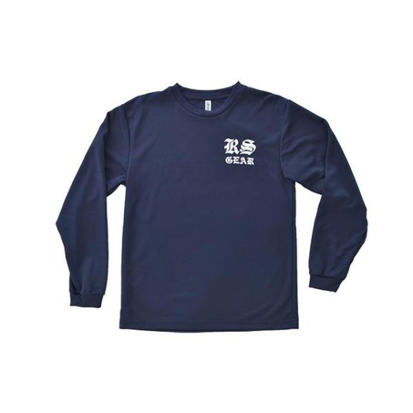 R’s GEAR カジュアルウェア オリジナル長袖Tシャツ 0102-03（ネイビー） サイズ L ...