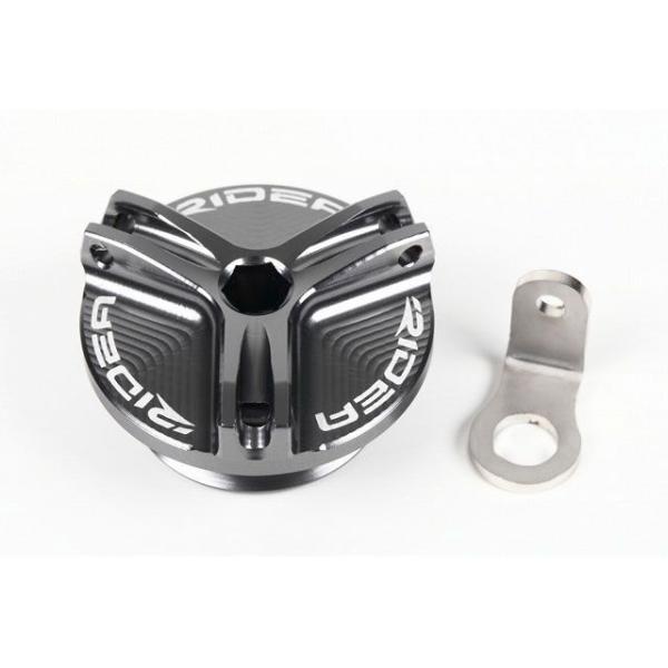 RIDEA エンジンオイルパーツ オイルフィラーキャップ M30×1.5（チタン） リデア