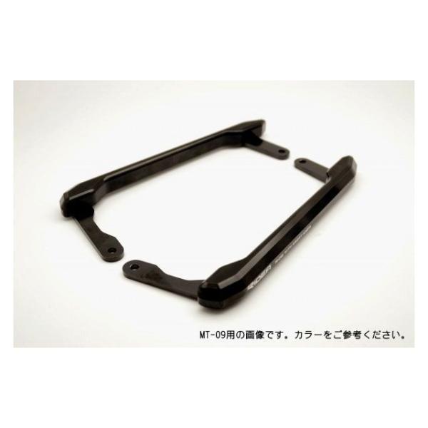 正規品／RIDEA YZF-R25 YZF-R3 タンデム用品 アルミ削り出しグラブバー（ブラック）...