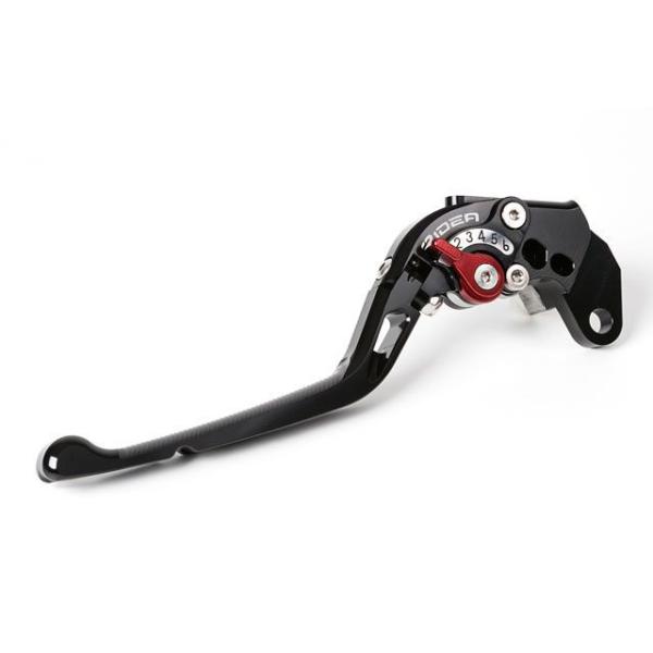 RIDEA レバー 可倒式アジャストクラッチレバー（ブラック） アジャスト ブラック リデア