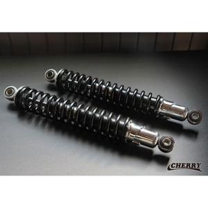 ю 【汎用】 リア サスペンション [ 320mm ] タンク付 O型 黒/金 2本