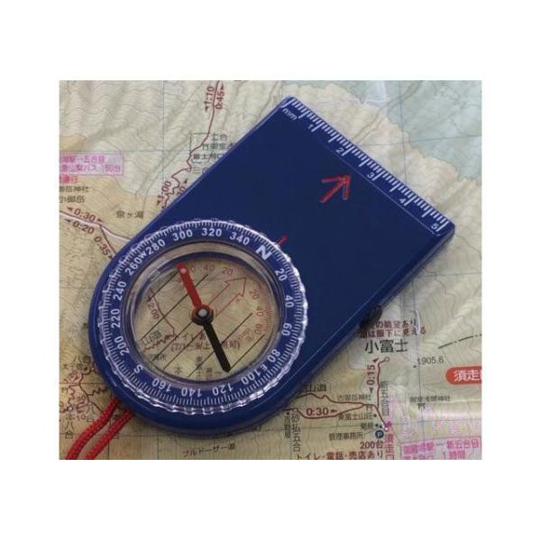 YCM 野外アイテム ポケットコンパス No.LED01R ワイシーエム