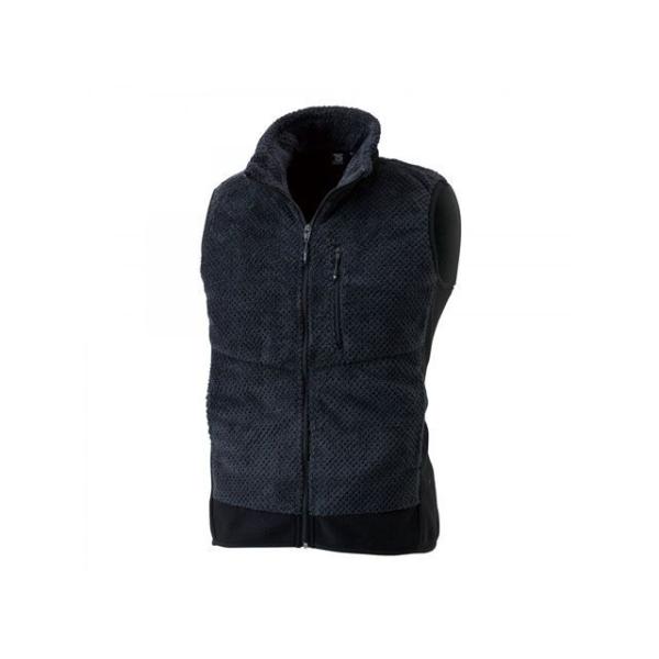 TS DESIGN その他アパレル マイクロファーベスト（ブラック） サイズ S TSデザイン