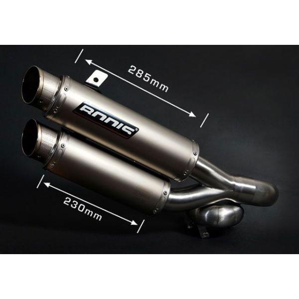 BODIS GSX-R1000 マフラー本体 スリップオンマフラー ステンレス/フルチタン GPX2...