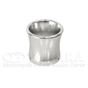 Б 送料無料 汎用 エアーファンネル シルバー アルミ アルマイト 50mm