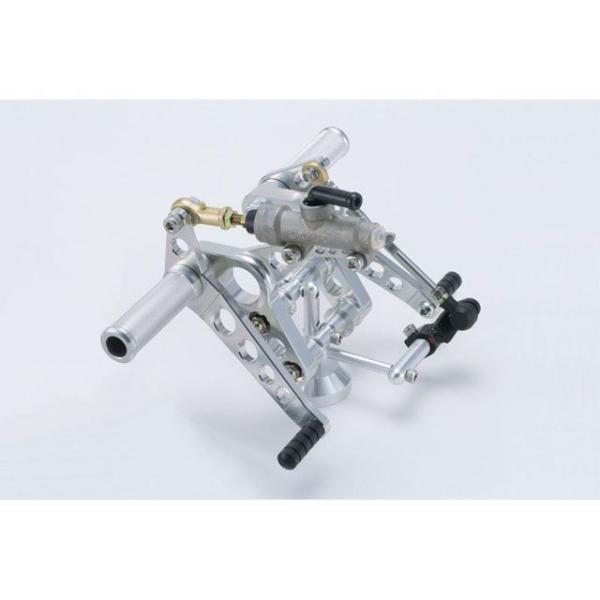 PMC バックステップ関連パーツ ビレットバックステップkit 1000 銀 TYPE−2 ピーエム...