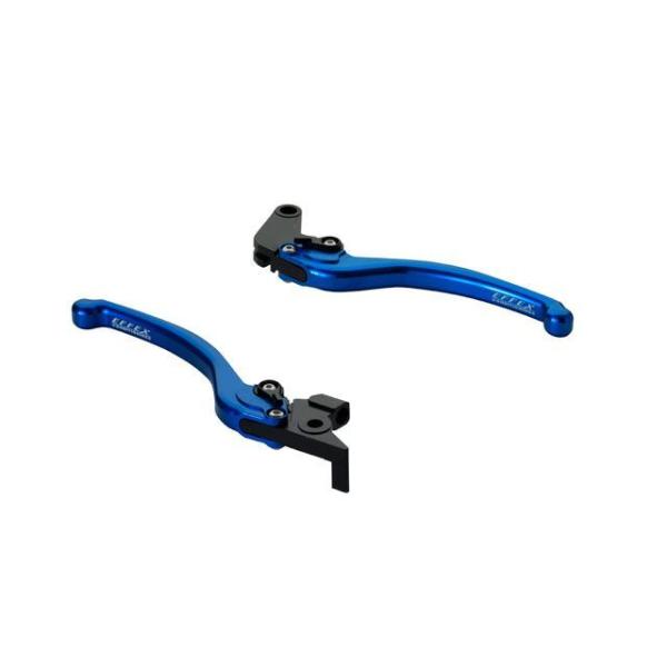 EFFEX MT-09TRACER/TRACER900/GT レバー スムースフィットレバー（ブルー...