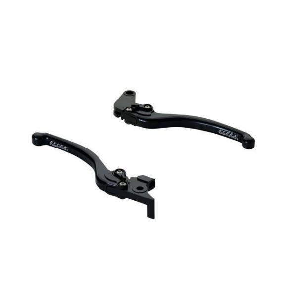 EFFEX MT-09TRACER/TRACER900/GT レバー スムースフィットレバー（ブラッ...