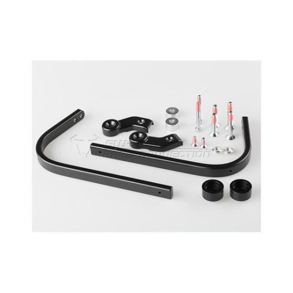 SW-MOTECH ハンドル周辺パーツ KOBRA ハンドガードキット ブラック SWモテック