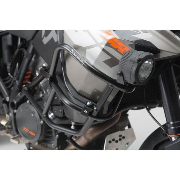 SW-MOTECH スライダー類 アッパークラッシュバー オリジナル KTM クラッシュバー -ブラ...