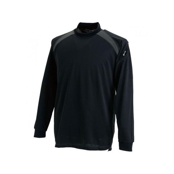 TS DESIGN カジュアルウェア スマートネックシャツ（ブラック） サイズ SS TSデザイン