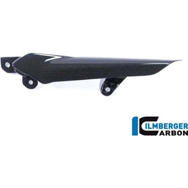 ILMBERGER チェーン関連パーツ スイングアーム上部用 チェーンガード グロスカーボン - D...