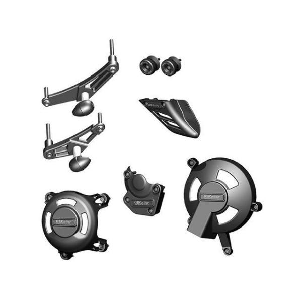 GBRacing エンジンカバー関連パーツ Motorcycle Protection Bundle...