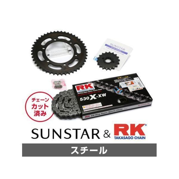 SET CBR1100XX スプロケット関連パーツ KR55315 サンスター スプロケット＆RKチ...
