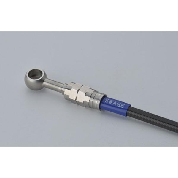 SWAGE-LINE PRO TRACER900/GT ブレーキホース・ケーブル類 リアブレーキホー...