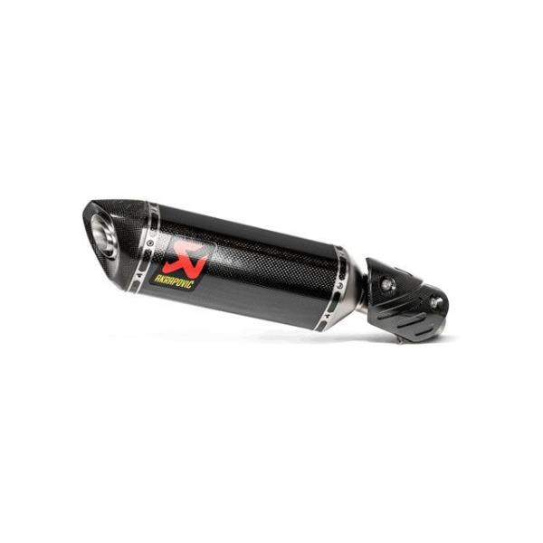 AKRAPOVIC ZX-6R マフラー本体 スリップオン カーボン JMCA ZX-6R（2BL-...