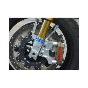 ゼファー1100 オーリンズ正立フォーク用 キャリパーサポート OHLINS Φ43正立フォーク用 KAWASAKI ZEPHYR1100 