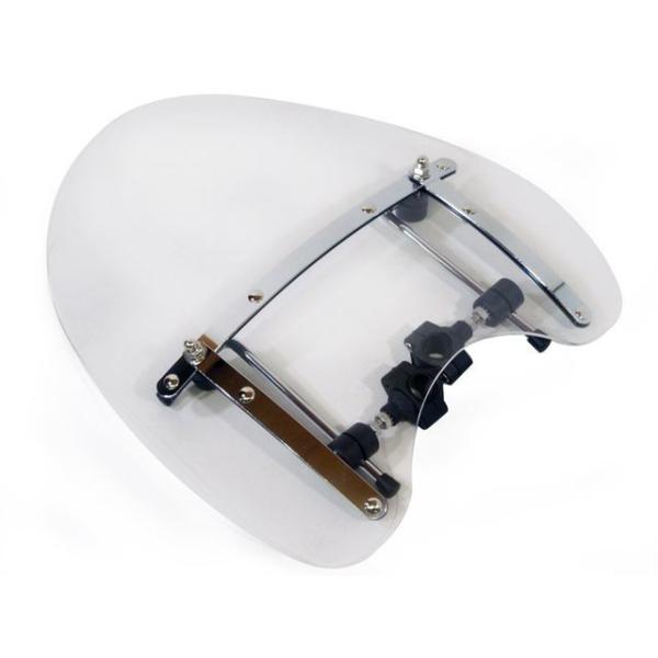 WW スクリーン関連パーツ 汎用ウインドスクリーン ws-10wウインドプロテクターL（クリア） ワ...