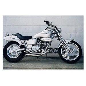 WirusWin マグナ50 マフラー本体 マグナ50用 シャープダウンタイプマフラー ウイルズウィ...