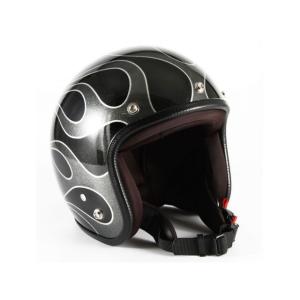72JAM ジェットヘルメット FLAMES カ...の商品画像