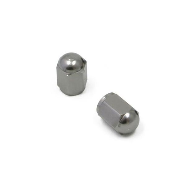 DRC 汎用 エアバルブ関連パーツ アルミ エアバルブキャップ カラー チタニウム ディーアールシー