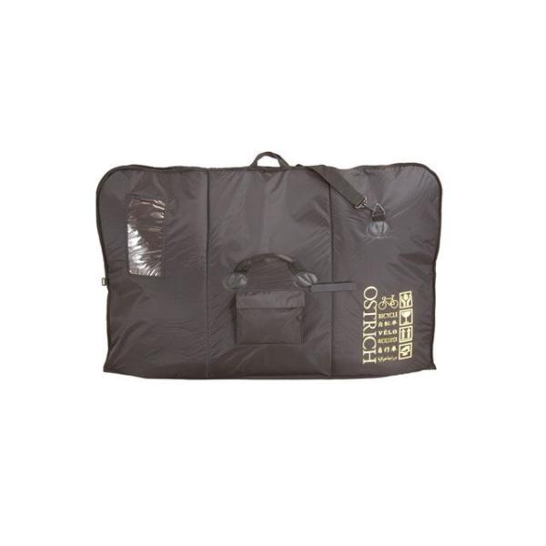 OSTRICH アクセサリー 輪行（OS-500） トラベルバッグ 10mm厚ウレタン使用（ブラック...
