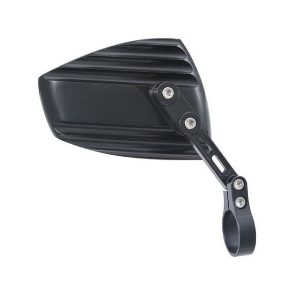 HIGHSIDER ミラー関連パーツ ハイサイダーウェーブ（ブラック） ハイサイダー