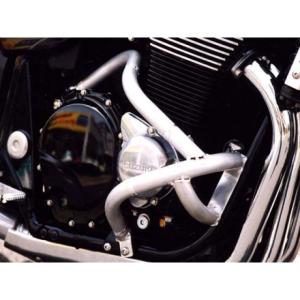 正規品／GOLD MEDAL GSX1400 エンジンガード スラッシュガード サブフレームタイプ カラー：シャンパンゴールド ゴールドメダル バイク｜st-ride