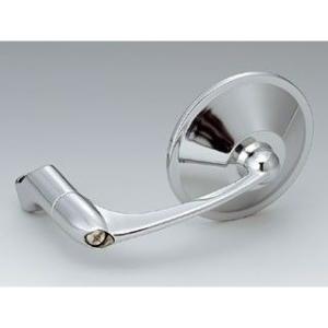 ポッシュフェイス POSHFaith スタジアムラウンドミラー タイプ2 メッキ