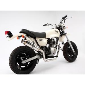 エイプ マフラー AC16 BEAMS 2ピース ステンレス APEキャブ車 BEAMS（ビームス） マフラー 送料無料 マフラー APE100/エイプ100