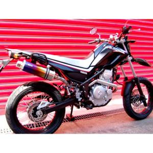 正規品／BEAMS XT250X マフラー本体 SS300 アップタイプ フルエキゾーストマフラー サイレンサー：チタン ビームス バイク