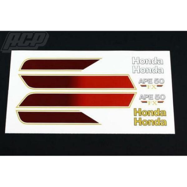 ACP ステッカー エイプ50 FXタイプ専用 ラインステッカーセット カラー E4カラー ACP ...