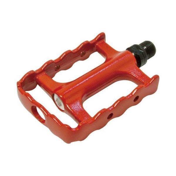 VP パーツ 自転車 ペダル （VP-197） 左右ペア 9/16芯（レッド） ブイピー（自転車）