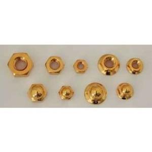 C.F.POSH 汎用 その他外装関連パーツ 24Kメッキ ステンレス袋ナット サイズ M8 P1....