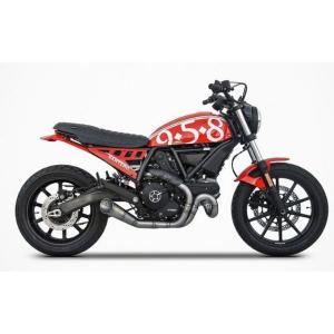 DUCATI スクランブラーSixty2 16-19 スリップオンマフラー 