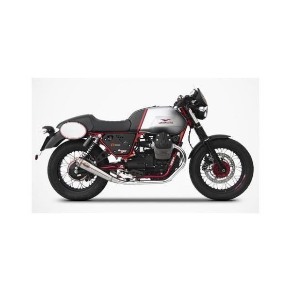 ZARD V7 II RACER マフラー本体 N. 2 ステンレススチール レーシング スリップオ...