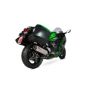 H2 SX純正マフラーのサイレンサー19091-1151品番 KHI K 672刻印18-19年