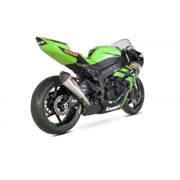 SCORPION Ninja ZX-6R マフラー本体 Serket（Taper）テーパースリップオ...