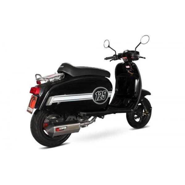 SCORPION TL125 マフラー本体 Serket フルシステム Stainless Stee...