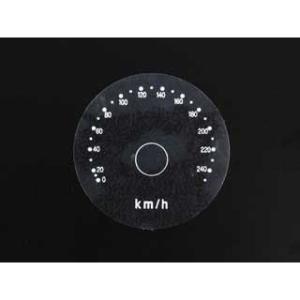 PMC Z/KZ その他メーター関連パーツ マイルメーター用km/ｈステッカー ピーエムシー