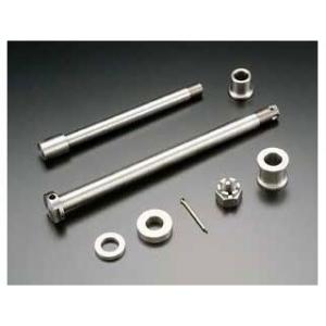PMC KZ1000A1/2 Z750D1 ハブ・スポーク・シャフト ステンレスアクスルシャフトセッ...