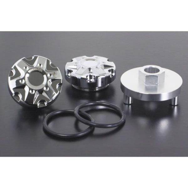 SP TAKEGAWA その他エンジン関連パーツ アルミ削り出しタペットキャップセット タイプ1（メ...