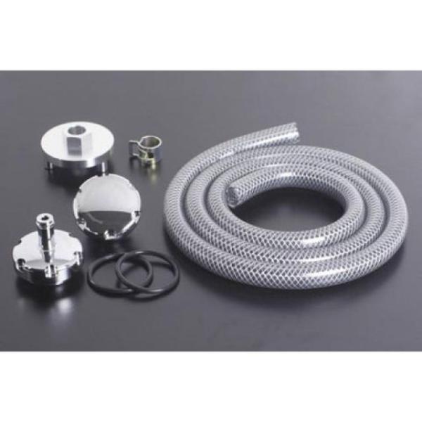 SP TAKEGAWA その他エンジン関連パーツ アルミ削り出しブリーザーパイプキット（クロムメッキ...