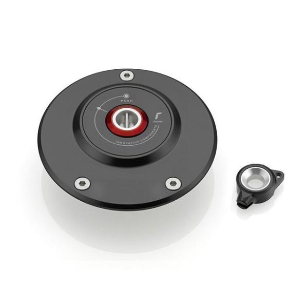 RIZOMA タンク関連パーツ ガスタンクキャップ Yamaha用 カラー ブラック リゾマ