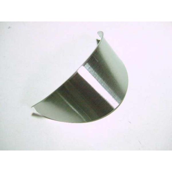 【メーカー直送】B.P.OUTLETS 汎用 ヘッドライト・バルブ ステンレスライトバイザー BPア...